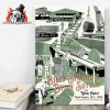 Billy Strings And Bryan Sutton Artwork Combined Poster By Ryan Duggan For 2 Night At Boone North Carolina On September 11th And 12th 2025 Wall Decor Poster Canvas