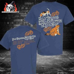 Billy Strings And Bryan Sutton With Royal Masat 2025 Groundhog Tee With Dates Travis Bone Two Sided Classic T-Shirt