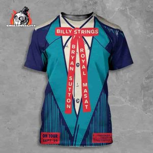 Billy Strings And Bryan Sutton With Royal Masat On Tour September 20225 Dates And City List All Over Print Shirt