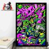 Blink-182 Missionary Impossible Tour Event Poster At Broadview Stage At Spac Saratoga Springs NY On September 7th 2025 Home Decor Poster Canvas