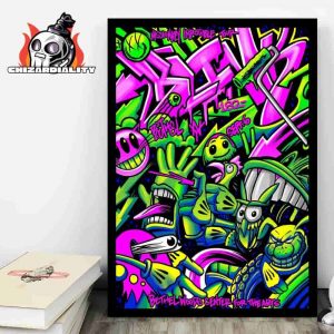 Blink-182 Missionary Impossible Tour Event Poster At Bethel Woods Center The Arts New Yorks On September 6th 2025 Home Decor Poster Canvas