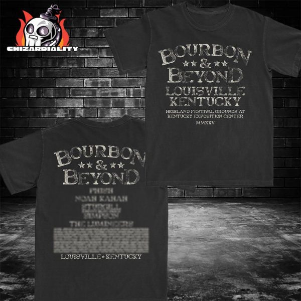 Bourbon And Beyond Highland Festival Grounds Aged Bourbon Black Tee At Lousville Kentucky On September 11th To 14th 2025 Two Sided Classic T-Shirt