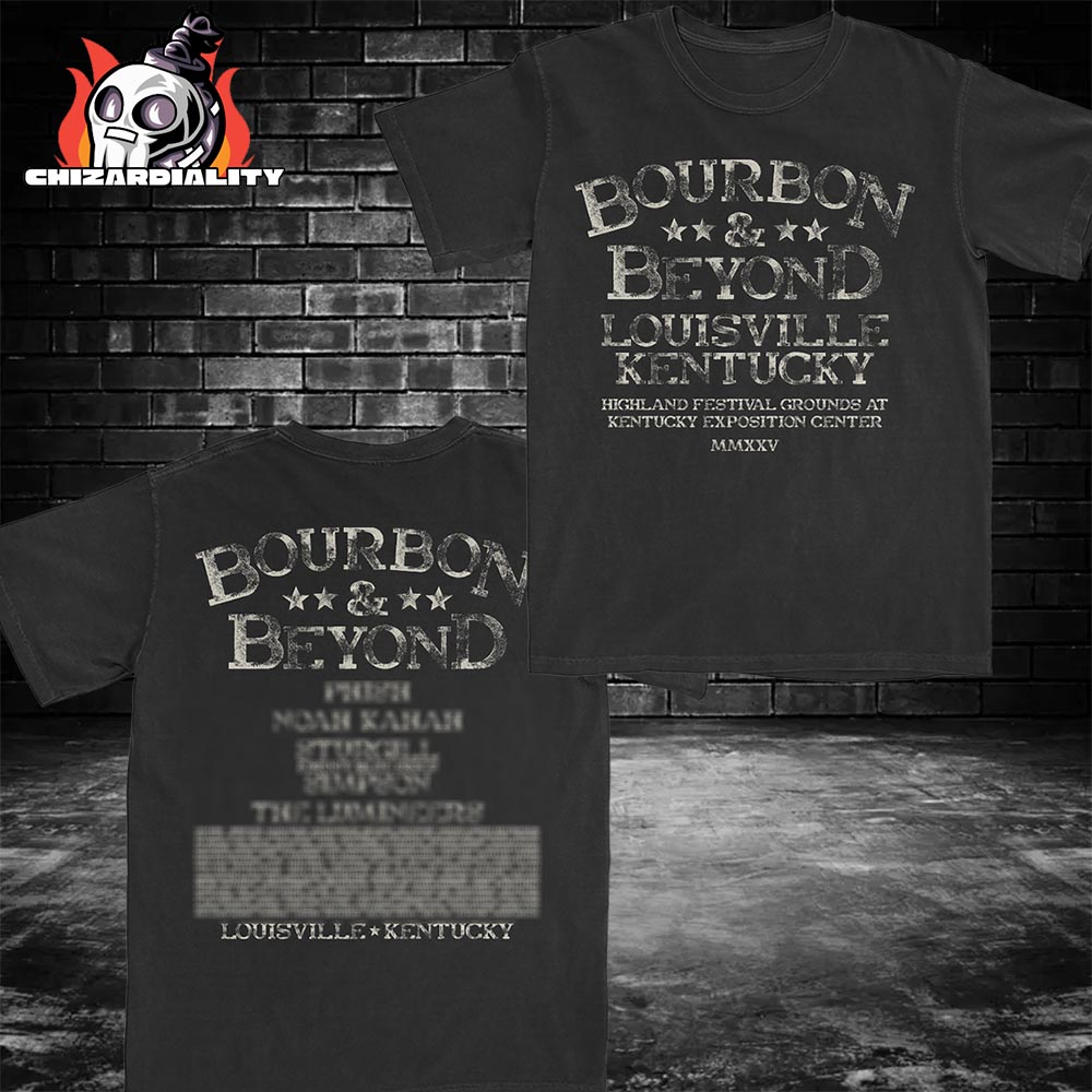Bourbon And Beyond Highland Festival Grounds Aged Bourbon Black Tee At Lousville Kentucky On September 11th To 14th 2025 Two Sided Classic T-Shirt Bourbon And Beyond Highland Festival Grounds Aged Bourbon Black Tee At Lousville Kentucky On September 11th To 14th 2025 Two Sided Classic T-Shirt