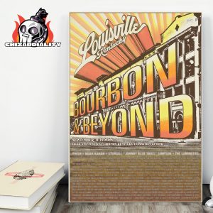 Bourbon And Beyond Highland Festival Grounds Blackbuster Poster At Lousville Kentucky On September 11th To 14th 2025 Home Decor Poster Canvas