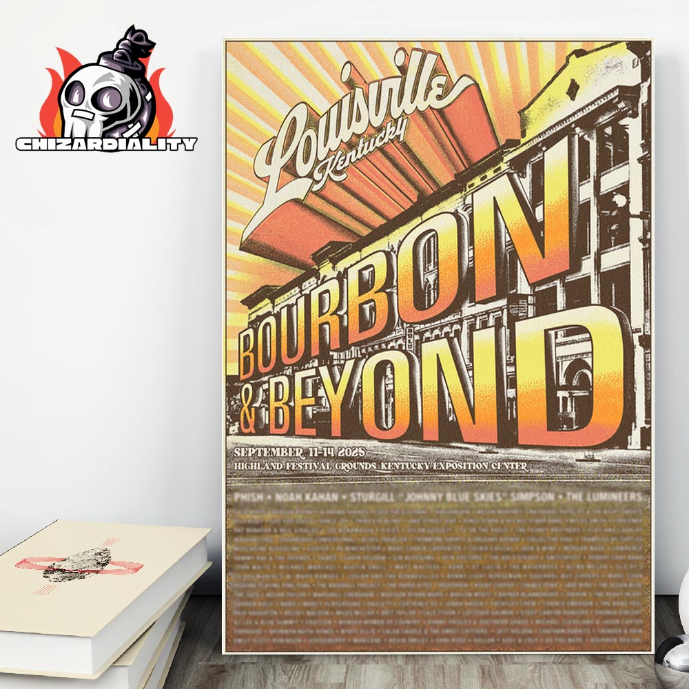 Bourbon And Beyond Highland Festival Grounds Blackbuster Poster At Lousville Kentucky On September 11th To 14th 2025 Home Decor Poster Canvas Bourbon And Beyond Highland Festival Grounds Blackbuster Poster At Lousville Kentucky On September 11th To 14th 2025 Home Decor Poster Canvas