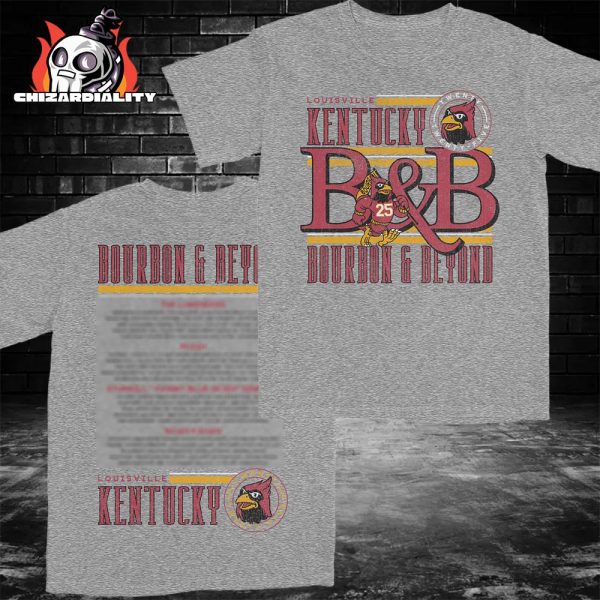 Bourbon And Beyond Highland Festival Grounds Cardinal Tee At Lousville Kentucky On September 11th To 14th 2025 Two Sided Classic T-Shirt