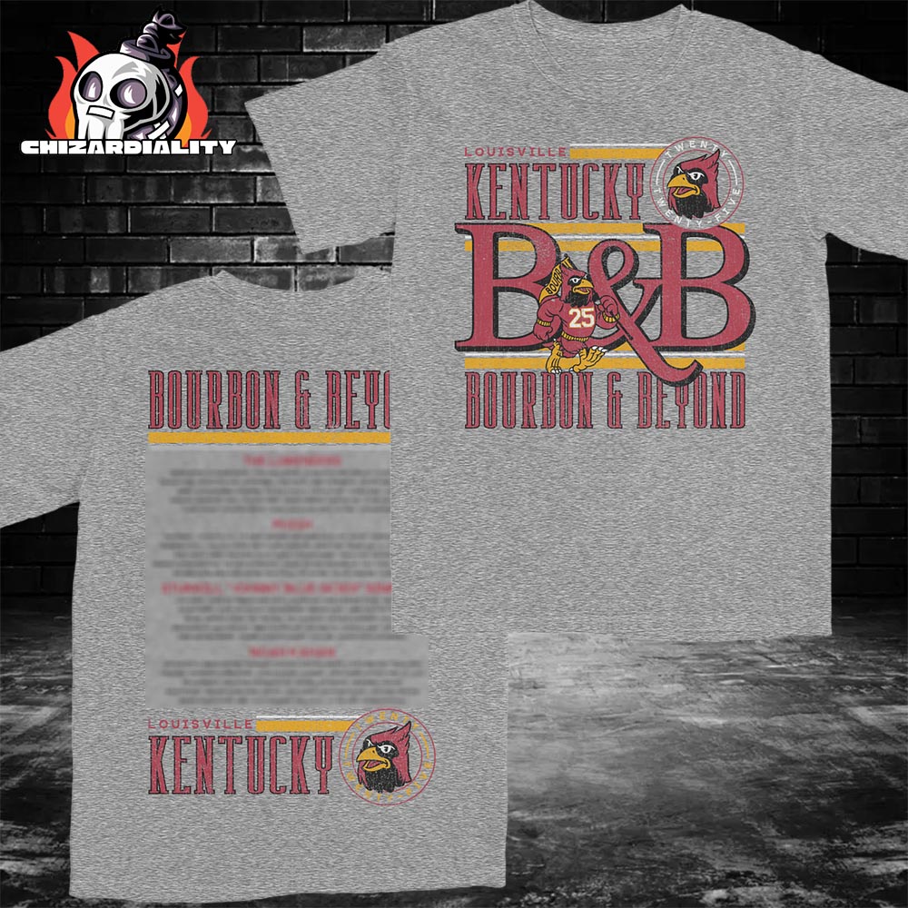 Bourbon And Beyond Highland Festival Grounds Cardinal Tee At Lousville Kentucky On September 11th To 14th 2025 Two Sided Classic T-Shirt Bourbon And Beyond Highland Festival Grounds Cardinal Tee At Lousville Kentucky On September 11th To 14th 2025 Two Sided Classic T-Shirt