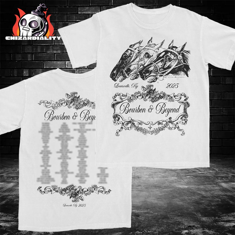 Bourbon And Beyond Highland Festival Grounds Dead Heat Tee At Lousville Kentucky On September 11th To 14th 2025 Two Sided Classic T-Shirt Bourbon And Beyond Highland Festival Grounds Dead Heat Tee At Lousville Kentucky On September 11th To 14th 2025 Two Sided Classic T-Shirt