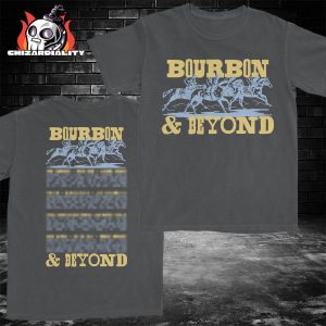 Bourbon And Beyond Highland Festival Grounds Home Stretch Tee At Lousville Kentucky On September 11th To 14th 2025 Two Sided Classic T-Shirt