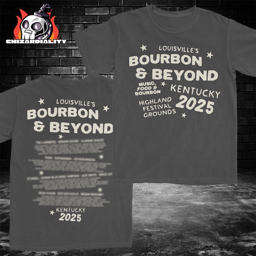 Bourbon And Beyond Highland Festival Grounds Tilted Text Tee At Lousville Kentucky On September 11th To 14th 2025 Two Sided Classic T-Shirt Bourbon And Beyond Highland Festival Grounds Tilted Text Tee At Lousville Kentucky On September 11th To 14th 2025 Two Sided Classic T-Shirt