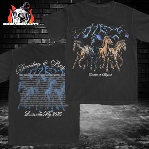 Bourbon And Beyond Highland Festival Grounds Wild Horse Tee At Lousville Kentucky On September 11th To 14th 2025 Two Sided Classic T-Shirt