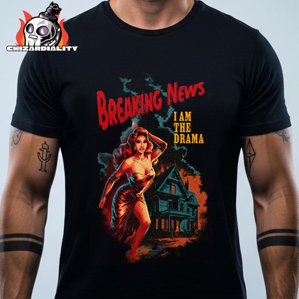 Cardi B New Album Am I The Drama Breaking News Black Tee Merch Limited Classic T-Shirt Cardi B New Album Am I The Drama Breaking News Black Tee Merch Limited Classic T-Shirt