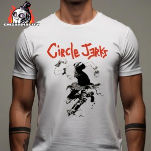 Circle Jerks Skankman Outline Tee Merchandise Limited Classic T-Shirt