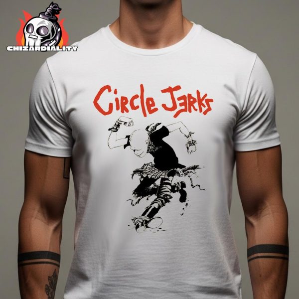 Circle Jerks Skankman Outline Tee Merchandise Limited Classic T-Shirt