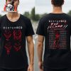 Disturbed 25 Years Anniversary The Sickness Faces Tour Merch Limited Two Sided Classic T-Shirt