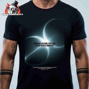 EXO Comeback Poster On December 2025 Poster When We Become True One A New World Awakens Classic T-Shirt