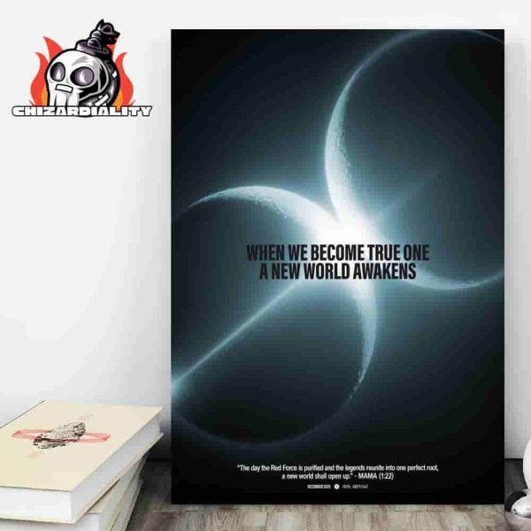 EXO Comeback Poster On December 2025 Poster When We Become True One A New World Awakens Home Decor Poster Canvas