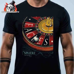 Eagles Artwork Poster 2 Nights At The Sphere Las Vegas On September 12-13 2025 Classic T-Shirt