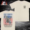 Eric Church Free The Machine Tour 2025 Navy Skull Tee Merch Limited Two Sided Classic T-Shirt