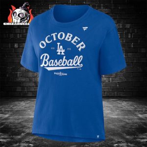Los Angeles Dodgers 2025 MLB Postseason Locker Room Tee Classic T-Shirt
