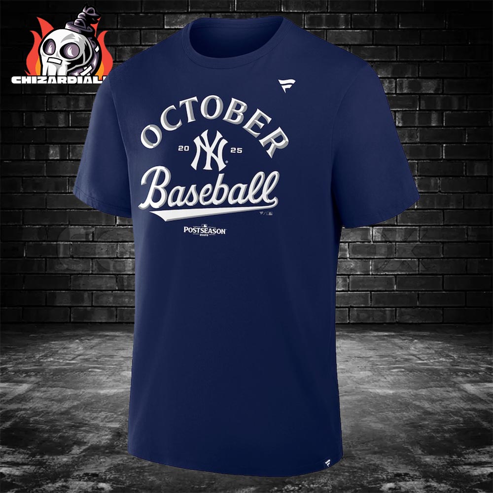 New York Yankees 2025 MLB Postseason Locker Room Tee Classic T-Shirt New York Yankees 2025 MLB Postseason Locker Room Tee Classic T-Shirt