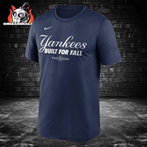 New York Yankees Nike 2025 MLB Postseason Tee Authentic Collection Legend Classic T-Shirt