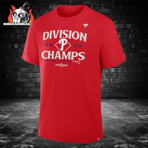 Philadelphia Phillies 2025 NL East Division Champions Locker Room Tee Classic T-Shirt