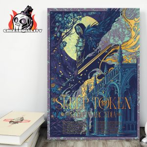 Sleep Token The Even Arcadia Tour 2025 Artwork Poster Dates And Places List Home Decor Poster Canvas