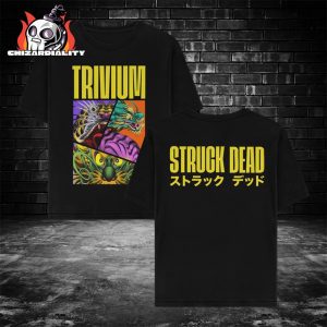 Trivium Struck Dead Black Tee Merchandise Limited Two Sided Classic T-Shirt