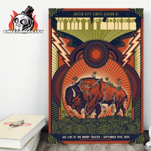 Wyatt Flores Austin Citu Limits Season 51 ACL Live At The Moody Theater On September 19th 2025 Wall Decor Poster Canvas