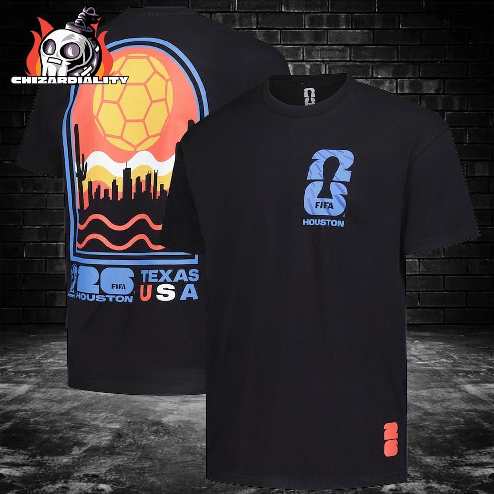2026 FIFA World Cup Outerstuff Houston Texas Host City Local Merch Two Sided Classic T-Shirt 2026 FIFA World Cup Outerstuff Houston Texas Host City Local Merch Two Sided Classic T-Shirt