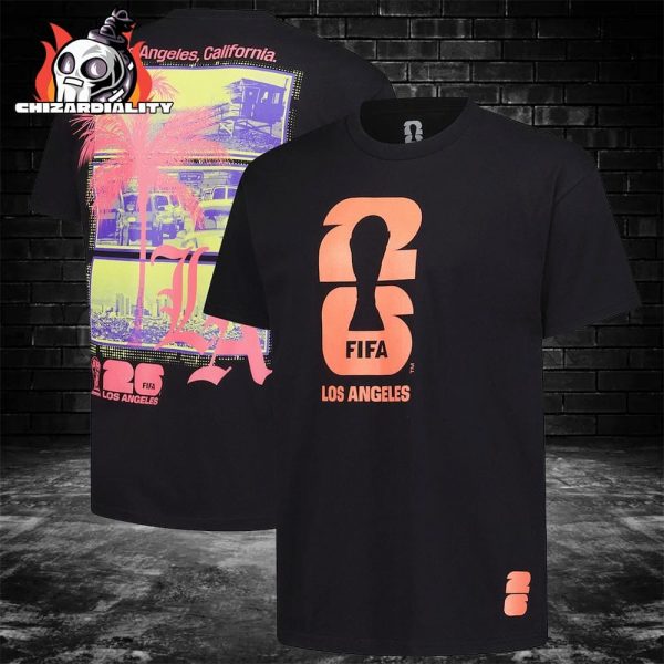 2026 FIFA World Cup Outerstuff Los Angeles California Host City Local Merch Two Sided Classic T-Shirt