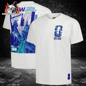 2026 FIFA World Cup Outerstuff New York New Jersey Host City Local Merch Two Sided Classic T-Shirt