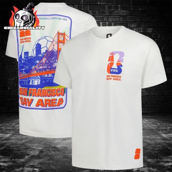 2026 FIFA World Cup Outerstuff San Francisco Bay Area Host City Local Merch Two Sided Classic T-Shirt