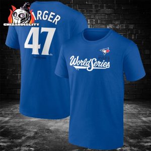 Addison Barger Toronto Blue Jays 2025 World Series Name And Number Two Sided Classic T-Shirt