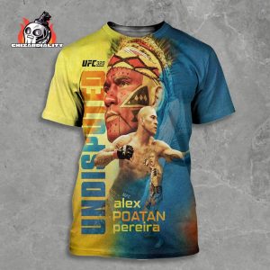 Alex Pereira Defeats Magomed Ankalaev At  UFC 320 By TKO To Become The Light Heavyweight Champion Of The World All Over Print Shirt