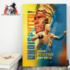 Alex Pereira Defeats Magomed Ankalaev At  UFC 320 By TKO To Become The Light Heavyweight Champion Of The World Wall Decor Poster Canvas
