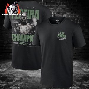Alex Pereira UFC 320 AndNew World Men’s Light Heavyweight Champion Two Sided Classic T-Shirt