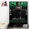 Anthony Edwards Minnesota Timberwolves Hungting Season Cover Slam Magazine Gold Edition Home Decor Poster Canvas