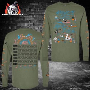 Austin City Limits Music Festival Live At Zilker Park Poster Lineup Long Sleeve Tee Classic T-Shirt