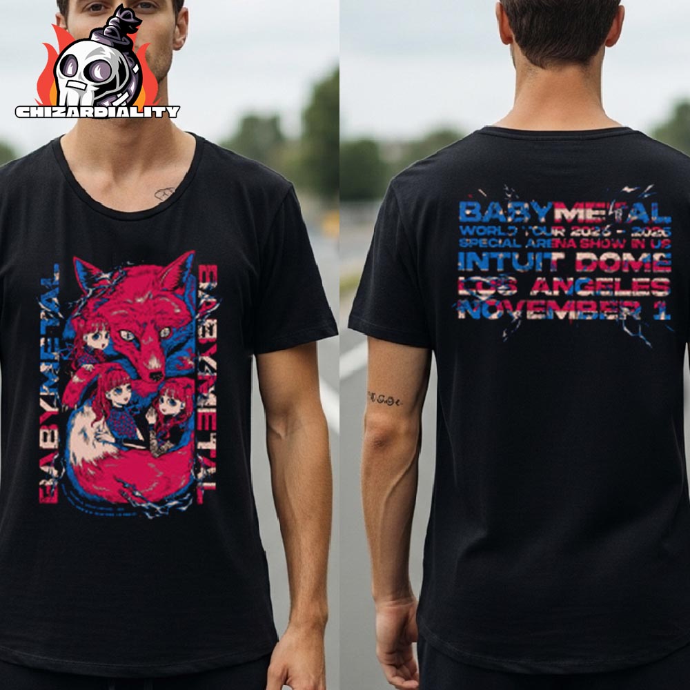 Babymetal World Tour 2025-2026 Special Arena Show In US Intuit Dome Tee Classic T-Shirt Babymetal World Tour 2025-2026 Special Arena Show In US Intuit Dome Tee Classic T-Shirt