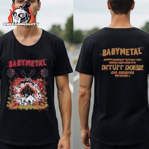 Babymetal World Tour 2025-2026 Special Arena Show In US Kogitsune Strikes LA Tee Classic T-Shirt Babymetal World Tour 2025-2026 Special Arena Show In US Kogitsune Strikes LA Tee Classic T-Shirt