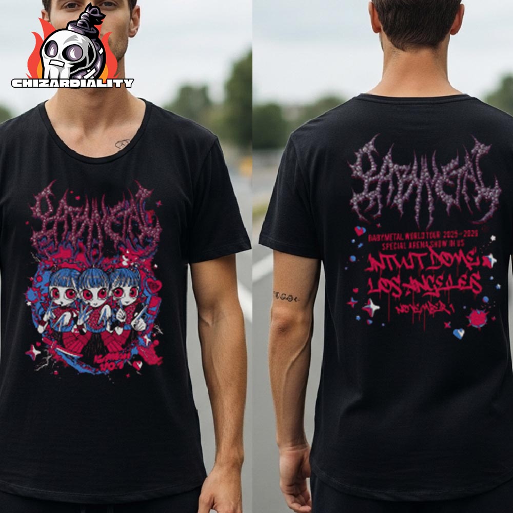 Babymetal World Tour 2025-2026 Special Arena Show In US KxAxWxAxIxI Tee Classic T-Shirt Babymetal World Tour 2025-2026 Special Arena Show In US KxAxWxAxIxI Tee Classic T-Shirt