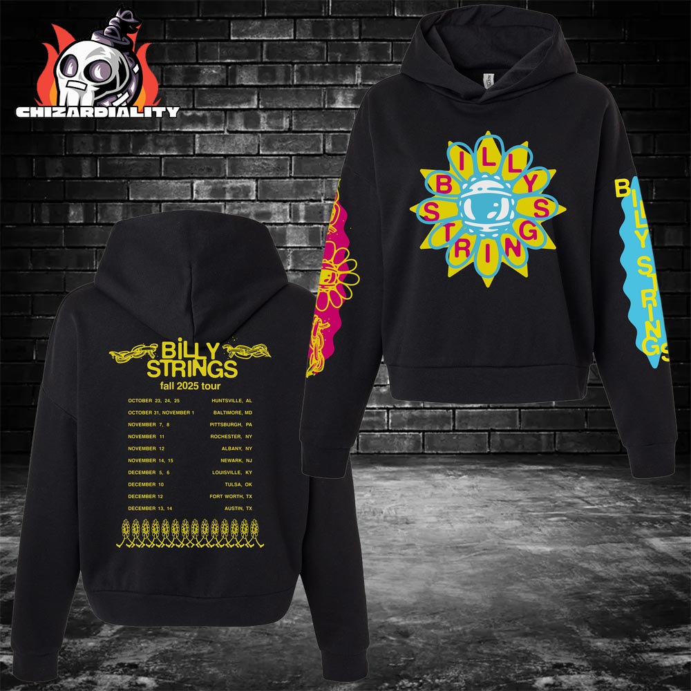 Billy Strings Fall 2025 Seeing Flower Hoodie With Dates Champagne Rodman Classic T-Shirt Billy Strings Fall 2025 Seeing Flower Hoodie With Dates Champagne Rodman Classic T-Shirt