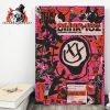 Blink 182 Missionary Impossible Tour Red Edition Poster At Kansas City MO On September 27th 2025 Wall Decor Poster Canvas