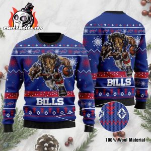Buffalo Bills Mascot Christmas Light ugly Sweater Xmas Gift Buffalo Bills Ugly Christmas Sweater Buffalo Bills Mascot Christmas Light ugly Sweater Xmas Gift Buffalo Bills Ugly Christmas Sweater