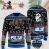 Buffalo Bills Mickey Mouse Disney Football Player Funny Ugly Christmas Sweater Xmas Gift Buffalo Bills Ugly Sweater