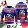 Buffalo Bills Mickey Mouse Disney Football Player Funny Ugly Christmas Sweater Xmas Gift Buffalo Bills Ugly Sweater