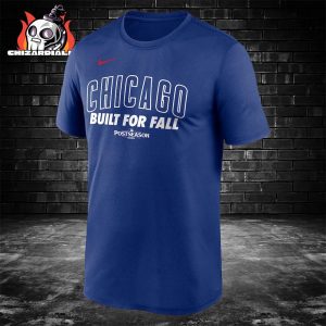 Chicago Cubs Nike 2025 MLB Postseason Tee Authentic Collection Legend Classic T-Shirt