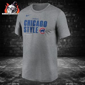 Chicago Cubs Nike 2025 MLB Postseason Tee Legend Classic T-Shirt